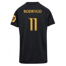 Real Madrid Rodrygo Goes #11 Tredjedrakt Kvinner 2023-24 Kortermet